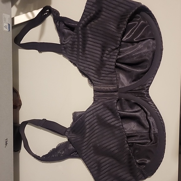 CHANTELLE EASY FREE UNDERWIRE GRAY BRA 42 F /42 DDD - Picture 4 of 6